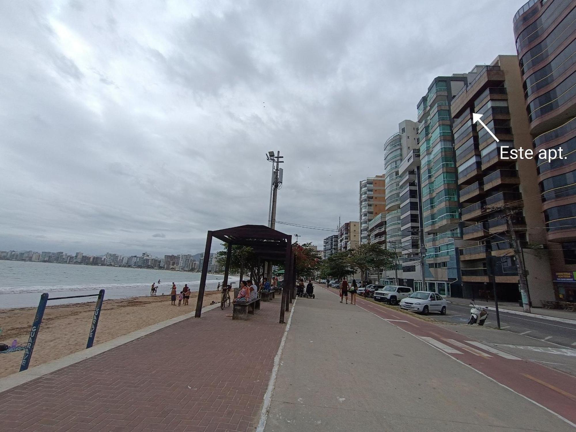Praia Do Morro - Apt. Canto Nobre, Frente Total Para O Mar, 4 Quartos 1 Vaga De Garagem, 2 Banheiros Guarapari Exterior foto